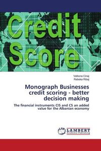 Produktbild: Monograph Businesses credit scoring - better decision making