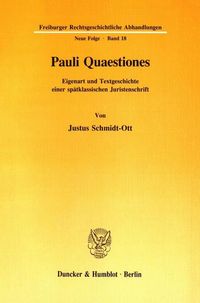 Produktbild: Pauli Quaestiones.