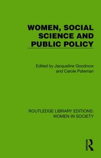 Produktbild: Women, Social Science and Public Policy