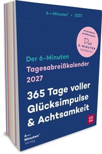 Produktbild: Tagesabrei&szlig;kalender 2027: 6-Minuten