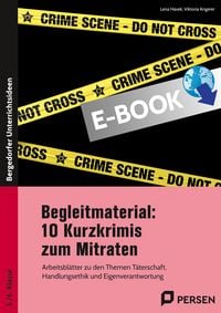 Produktbild: Begleitmaterial: 10 Kurzkrimis zum Mitraten