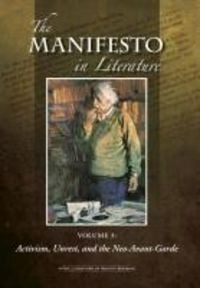 Produktbild: The Manifesto in Literature