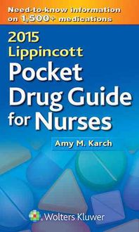 Produktbild: Karch, A: 2015 Lippincott Pocket Drug Guide for Nurses
