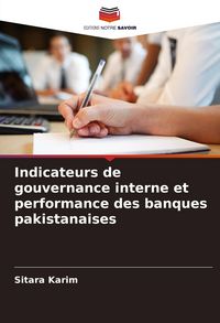 Produktbild: Indicateurs de gouvernance interne et performance des banques pakistanaises
