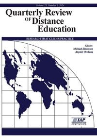 Produktbild: Quarterly Review of Distance Education Vol 25 Issue 1