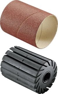 Produktbild: Bosch Home and Garden 1600A0014U Schleifh&uuml;lse inkl. Aufnahmeschaft K&ouml;rnung (num) 80 1 St.
