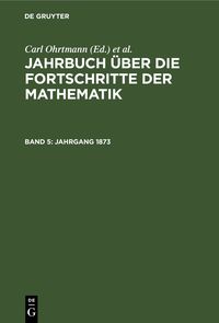 Produktbild: Jahrgang 1873
