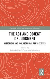 Produktbild: The Act and Object of Judgment