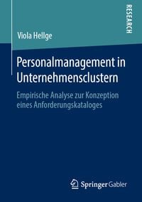 Produktbild: Personalmanagement in Unternehmensclustern