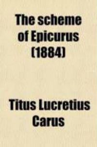 Produktbild: The Scheme of Epicurus (1884)