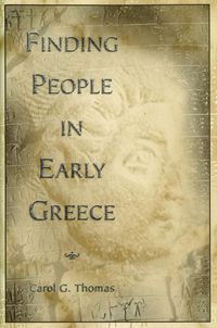 Produktbild: Finding People in Early Greece