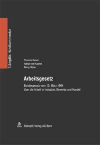 Produktbild: Arbeitsgesetz