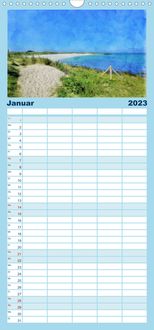 Familienplaner Soweit der Himmel reicht (Wandkalender 2023 , 21 cm x 45 cm, hoch)