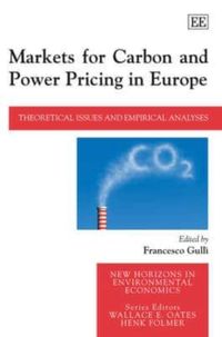 Produktbild: Markets for Carbon and Power Pricing in Europe
