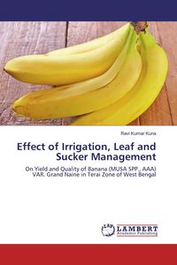 Produktbild: Effect of Irrigation, Leaf and Sucker Management