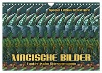 Produktbild: Magische Bilder - fantastische Stereogramme (Wandkalender 2026 DIN A4 quer), CALVENDO Monatskalender
