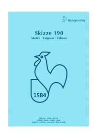 Produktbild: Hahnem&uuml;hle Papier Skizze 190, DIN A 5, 190 g/m&sup2;