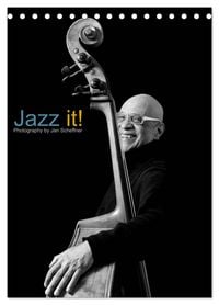 Produktbild: Jazz it! (Tischkalender 2026 DIN A5 hoch), CALVENDO Monatskalender