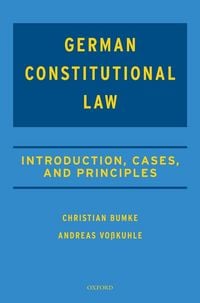 Produktbild: Casebook on German Constitutional Law