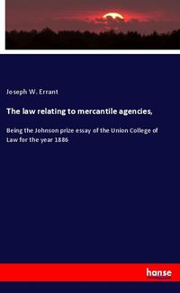 Produktbild: The law relating to mercantile agencies,