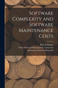 Produktbild: Software Complexity and Software Maintenance Costs