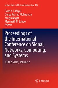 Produktbild: Proceedings of the International Conference on Signal, Networks, Computing, and Systems