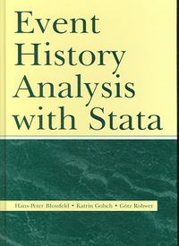 Produktbild: Event History Analysis with Stata