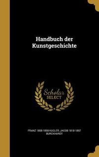 Produktbild: Handbuch der Kunstgeschichte