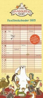 Bild vom Artikel Schule der magischen Tiere Familienkalender 2025 - Wandkalender - Familienplaner mit 5 Spalten - Format 22 x 49,5 cm vom Autor Margit Auer