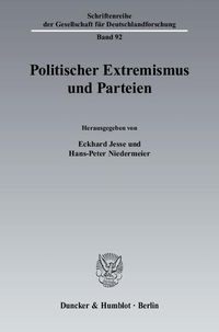 Produktbild: Politischer Extremismus und Parteien.