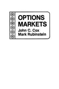 Produktbild: Cox, J: Options Markets