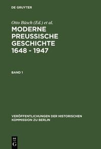 Produktbild: Moderne Preussische Geschichte 1648 - 1947