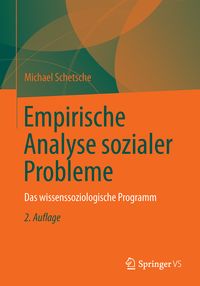 Produktbild: Empirische Analyse sozialer Probleme