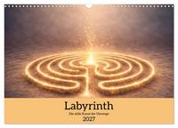 Produktbild: Labyrinth - Die stille Kunst der Umwege (Wandkalender 2027 DIN A3 quer), CALVENDO Monatskalender