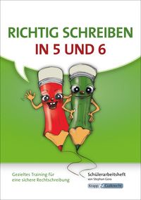 Produktbild: Richtig schreiben in 5 und 6 &ndash; Sch&uuml;lerarbeitsheft