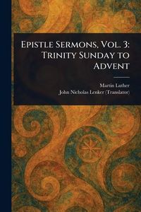 Produktbild: Epistle Sermons, Vol. 3