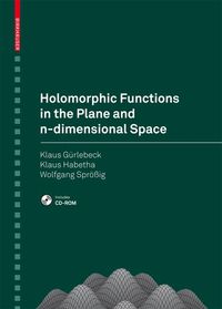 Produktbild: Holomorphic Functions in the Plane and n-dimensional Space