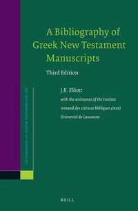 Produktbild: A Bibliography of Greek New Testament Manuscripts