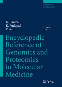 Bild vom Artikel Encyclopedic Reference of Genomics and Proteomics in Molecular Medicine vom Autor Detlev Ganten