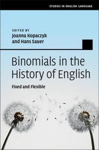 Produktbild: Binomials in the History of English