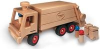 Produktbild: Fagus 10.66 - M&uuml;llkipper, M&uuml;llauto, Holzspielzeug