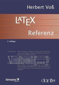 Produktbild: LaTeX-Referenz