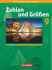 Produktbild: Zahlen und Gr&ouml;&szlig;en - Kernlehrpl&auml;ne Gesamtschule Nordrhein-Westfalen - 9. Schuljahr - Grundkurs