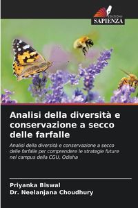 Produktbild: Analisi della diversit&agrave; e conservazione a secco delle farfalle