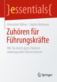 Produktbild: Zuh&ouml;ren f&uuml;r F&uuml;hrungskr&auml;fte