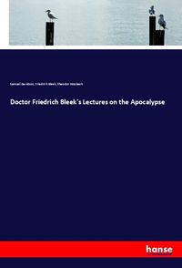 Produktbild: Doctor Friedrich Bleek's Lectures on the Apocalypse