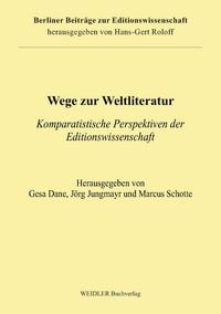 Produktbild: Wege zur Weltliteratur