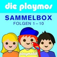 Produktbild: Die Playmos - Das Original Playmobil H&ouml;rspiel, Sammelbox: Folgen 1-10