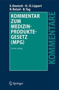 Produktbild: Kommentar zum Medizinproduktegesetz (MPG)