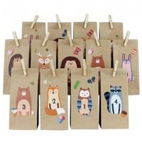 Produktbild: Adventskalender-Set Waldtiere